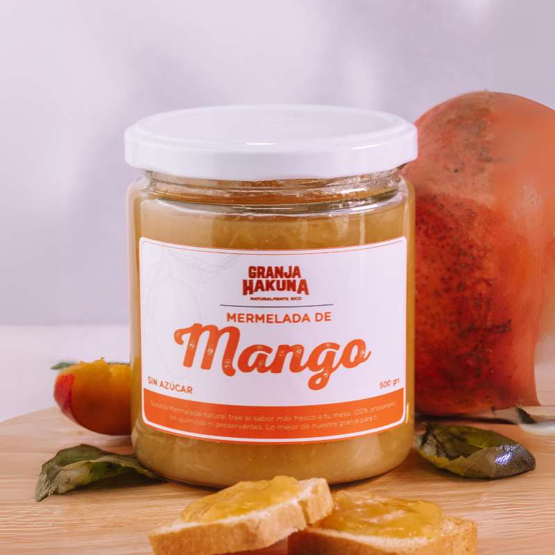 Mermelada sin azúcar de Mango 500grs
