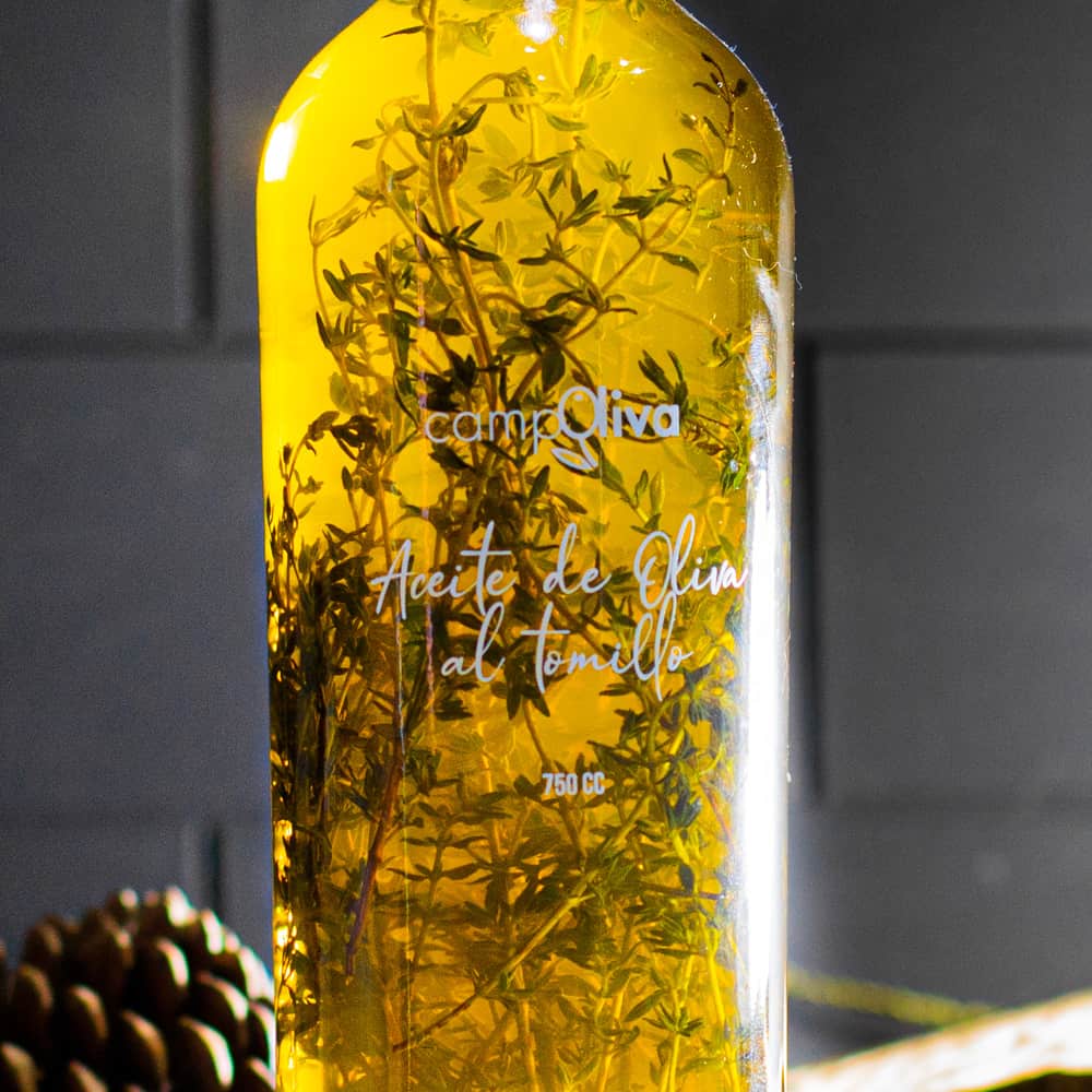 Aceite de Oliva con Tomillo - 750ml