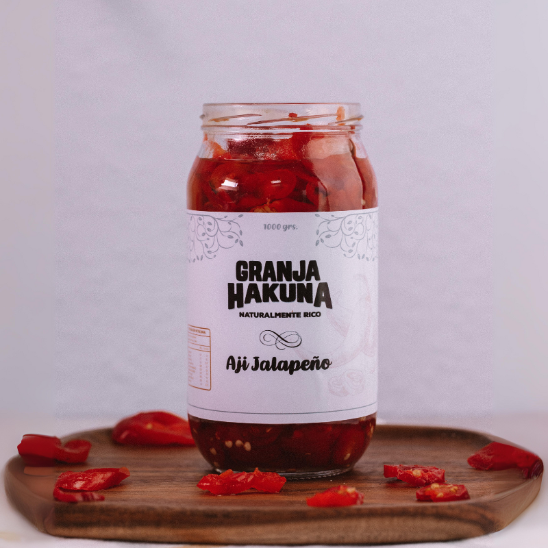Ají Jalapeño rojo en conserva 1k