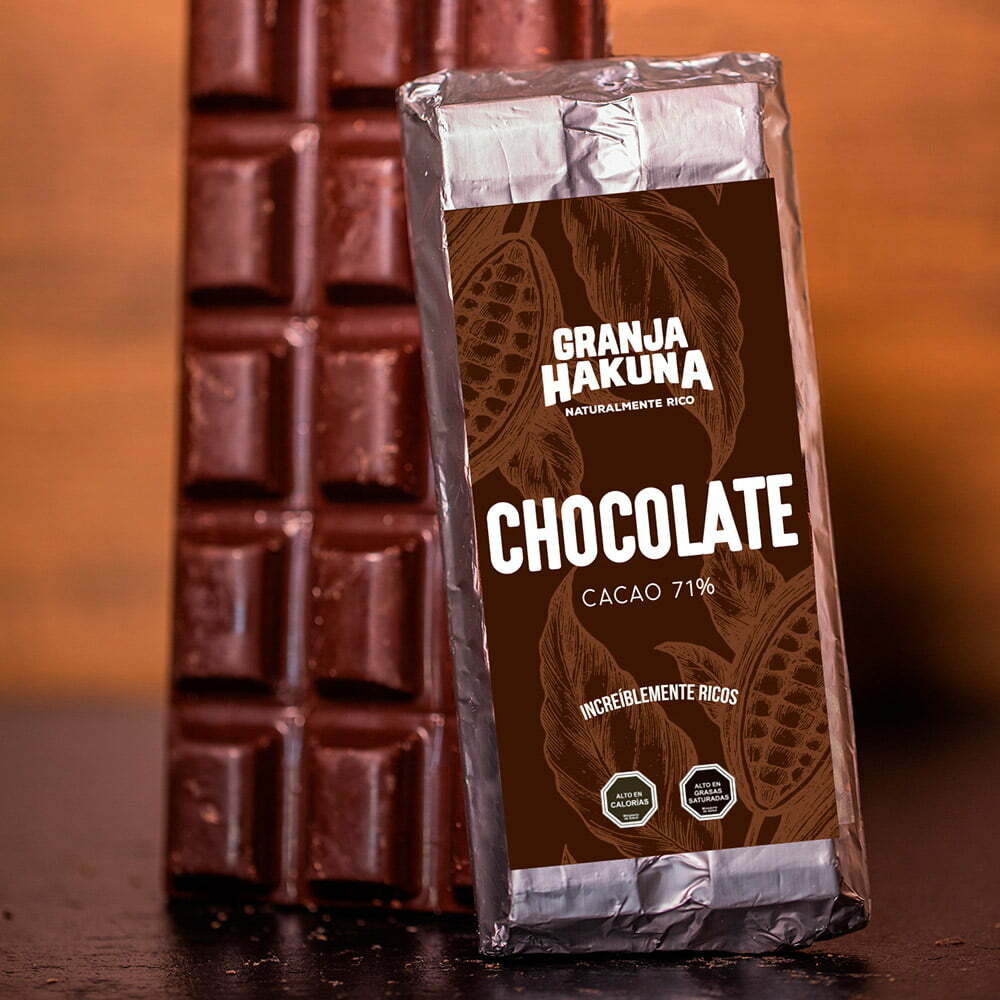 BARRA CHOCOLATE 71% CACAO