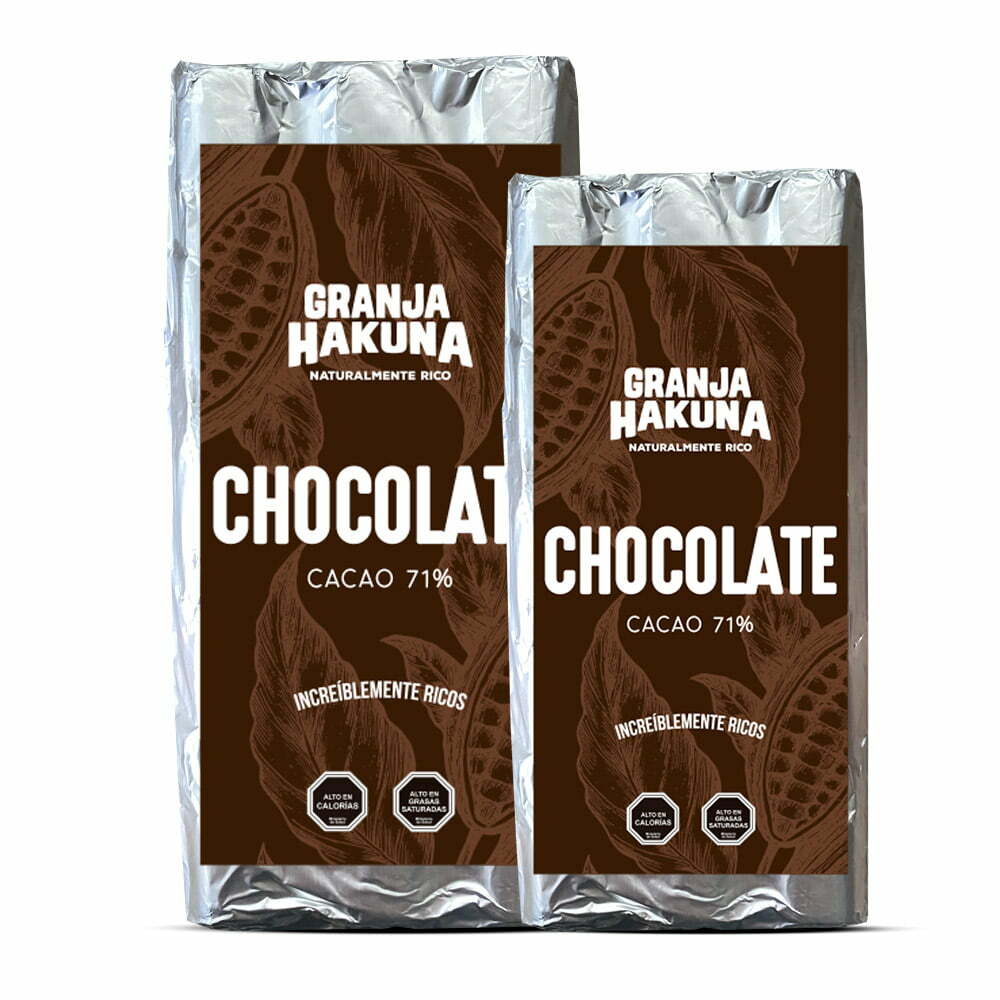 BARRA CHOCOLATE 71% CACAO
